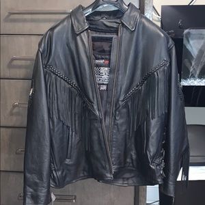 Real leather jacket